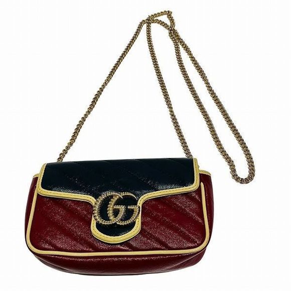 Gucci GG Marmont 574969 Chain Bag Shoulder Bag Women - Picture 8 of 9